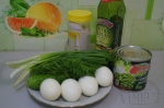 для салата с горохом и яйцом
