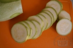 кабачки режем кружочками