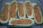 начиняем кабачки овощами
